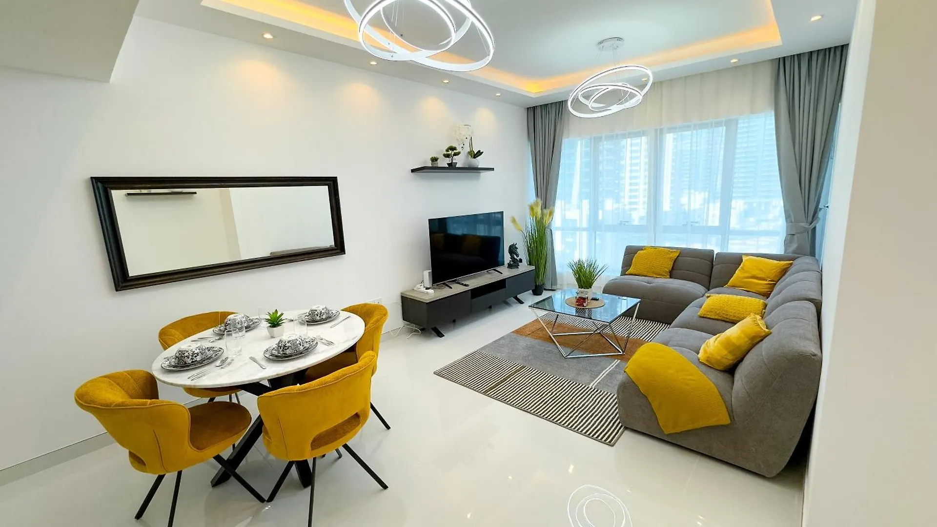 Dubai Marina - 1 Bhk Classy Apartment location